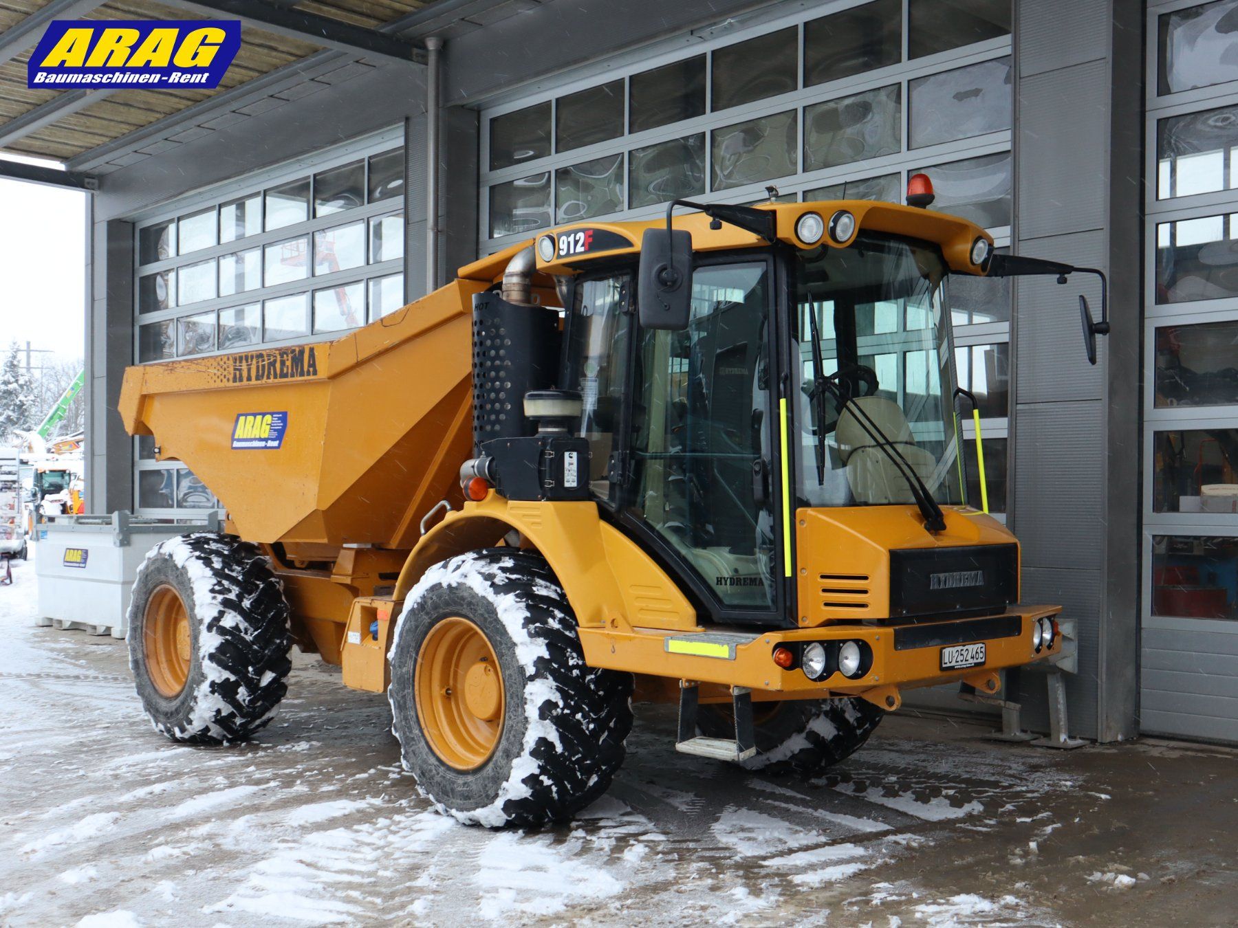 Tutte le macchine: Hydrema 912F Dumper – Usato da Hasle LU venduto da Arag08 3