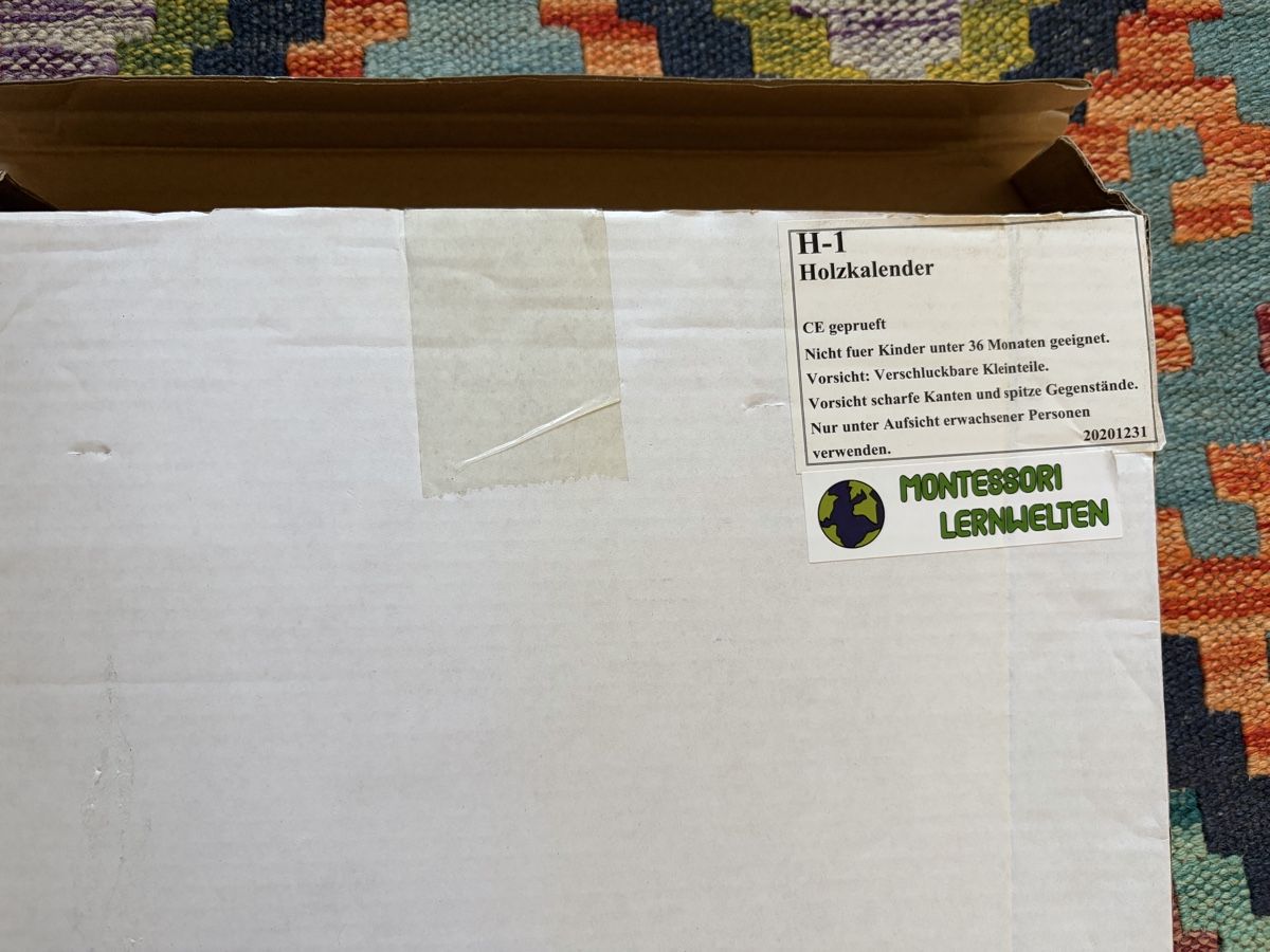 Kalender: Montessori Holzkalender – Neu (gemäss Beschreibung) aus Bern von Everest17 4