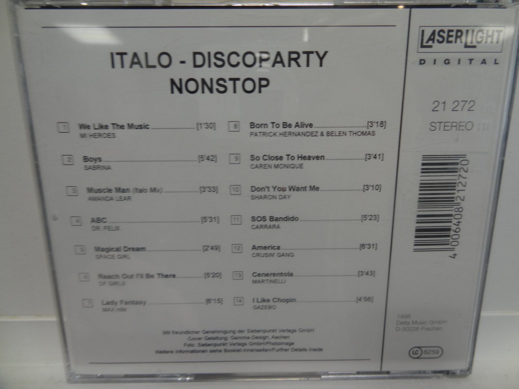 CD: Various, Italo - Discoparty Nonstop – Usato da luzern venduto da musicandart 1