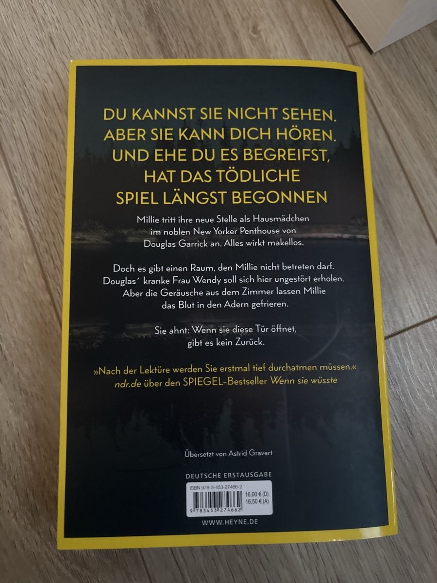 Bücher: Buch, Sie kann dich hören – Neu (gemäss Beschreibung) aus Näfels von hano.degi 1