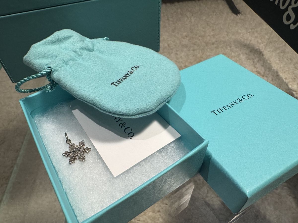 Tiffany & Co. Ciondoli: Tiffany & Co. Sterling Snowflake Charm Pendant – Nuovo (secondo la descrizione) da Schwyz venduto da ann_5w8m