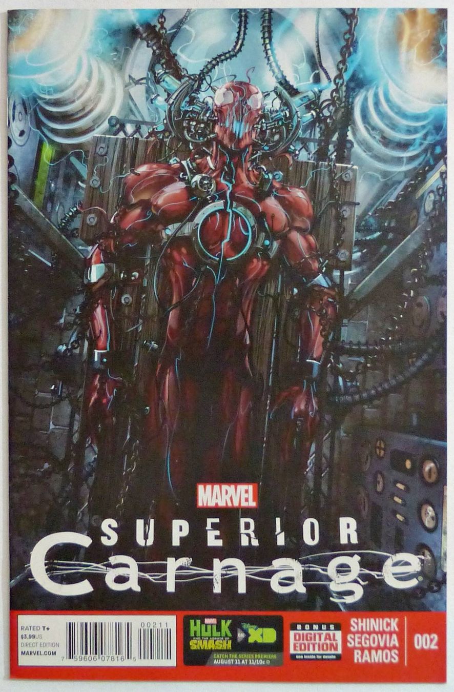Fumetti: SUPERIOR CARNAGE #2 & 5 WITH SUPERIOR SPIDER-MAN MARVEL 2013 – Usato da Lugano venduto da YouWantUS 1