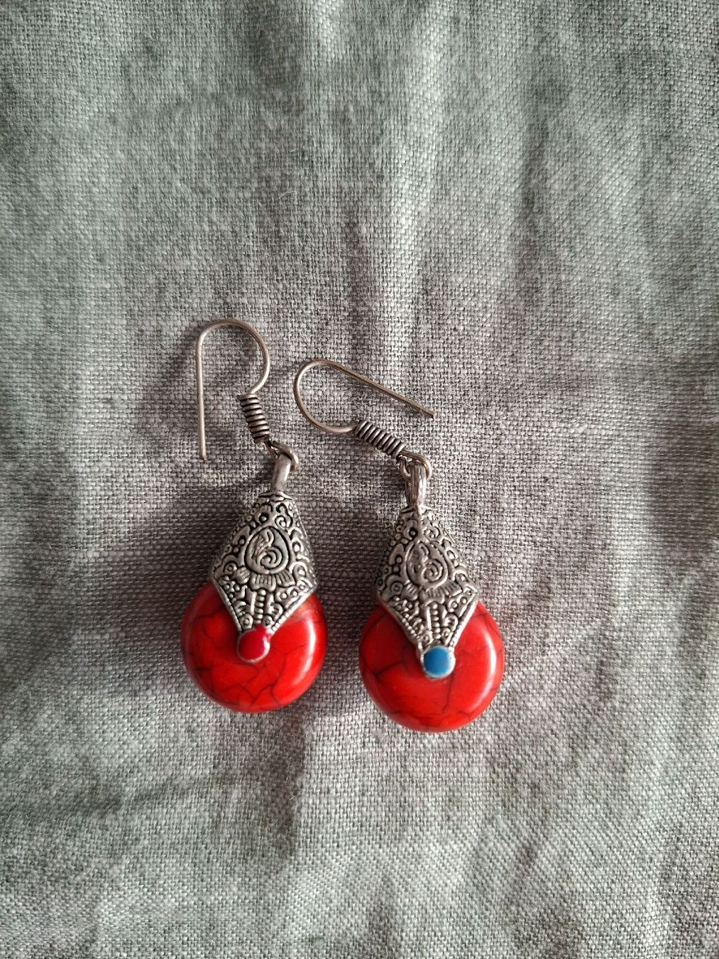 Boucles d'oreille: Boucles d'oreilles style tibétain – D'occasion à Lutry par Sim_Sta 6