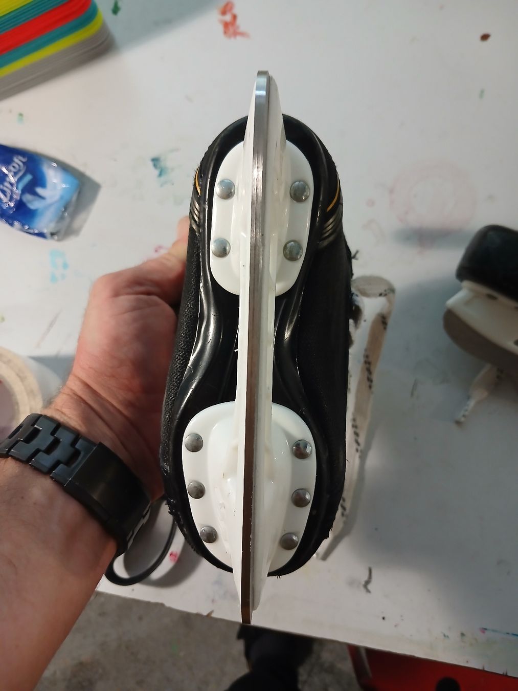 Bauer Schlittschuhe: Hockeyschuhe gr. 27 – Gebraucht aus Zürich von Jeanlavioline 4