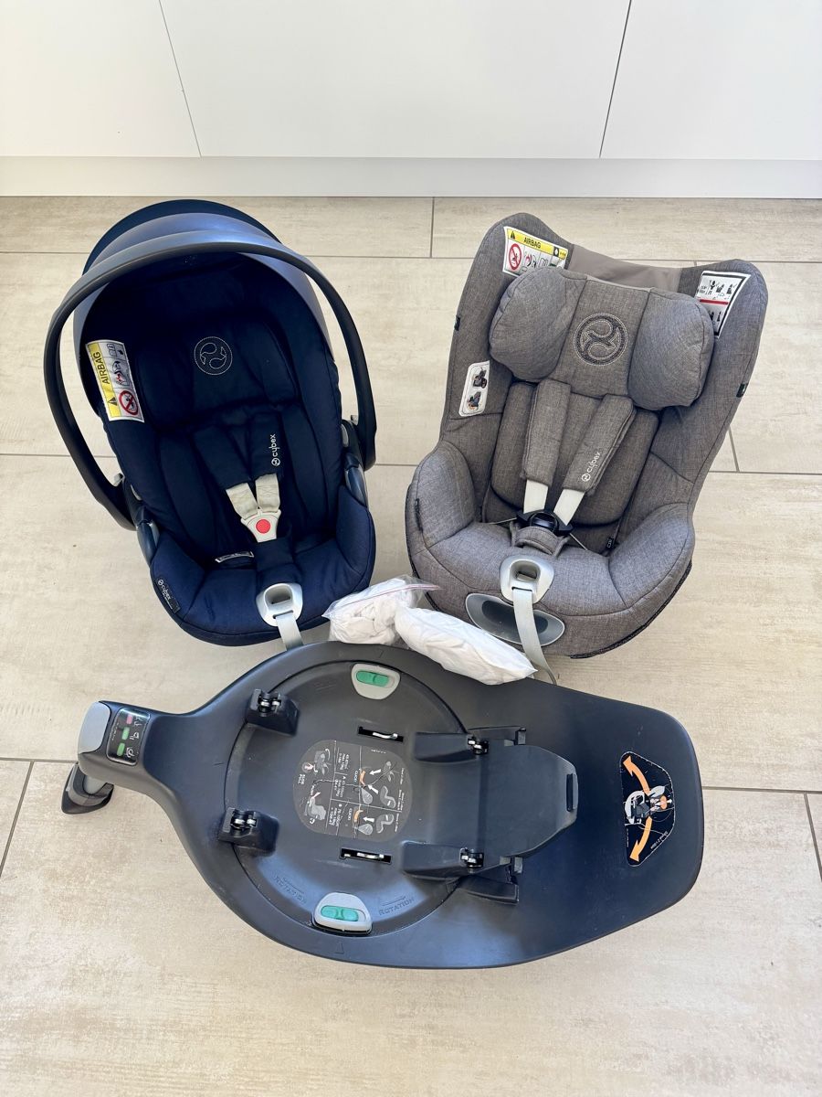 Cybex Seggiolini per auto: Cybex Platinum Z i-size set - base, cloud, sirona – Usato da Langnau am Albis venduto da Sophie_Jarolimova