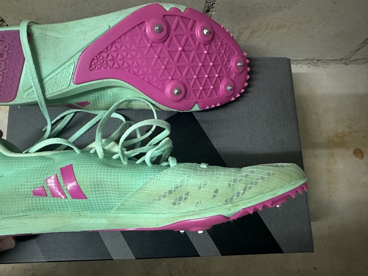 Adidas Scarpe da uomo: Adidas Nagelschuhe - Distancestar – Usato da Walenstadt venduto da goodperfumes 3