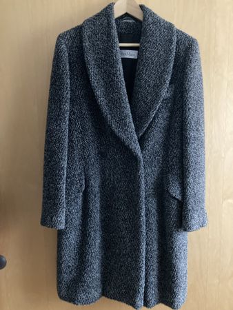 MAX MARA Mantel Gr.D40 It44 Alpaka-Wolle