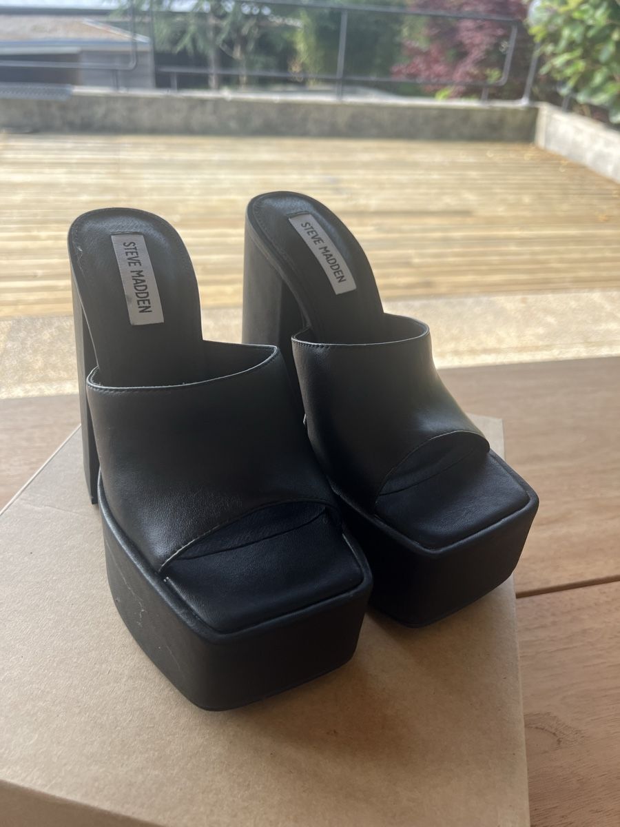 Steve Madden Damenschuhe: Mules compensés neuves taille 37 Steve Madden – Neu (gemäss Beschreibung) aus Lugnorre von cla_j6bq 2