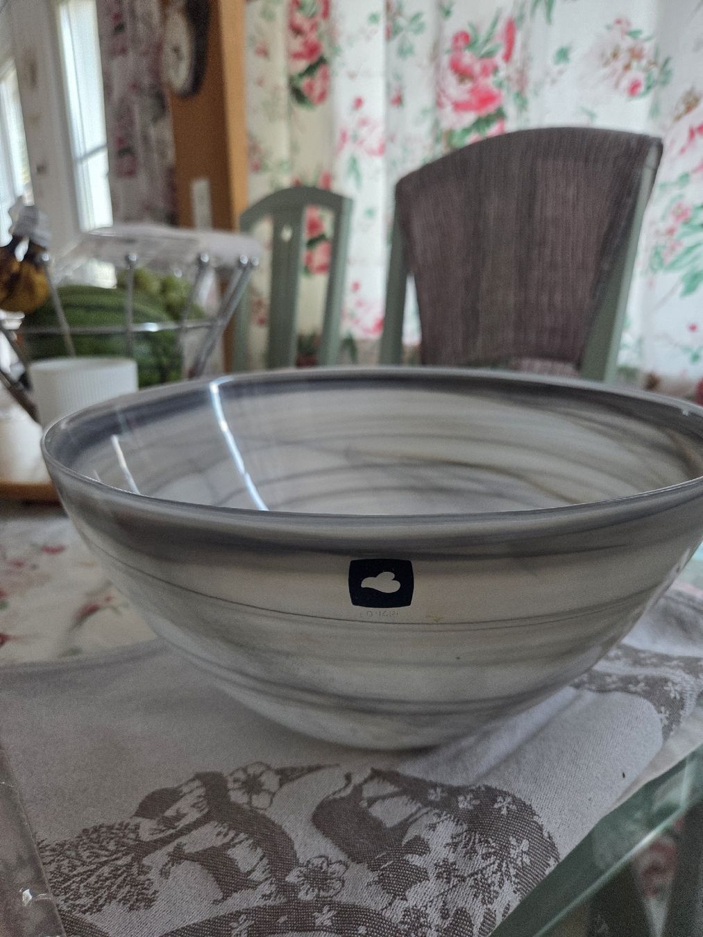 Bicchieri: GlasSchale Marmoriert, Marke Leonardo – Nuovo (secondo la descrizione) da Krummenau venduto da Livis_Shop