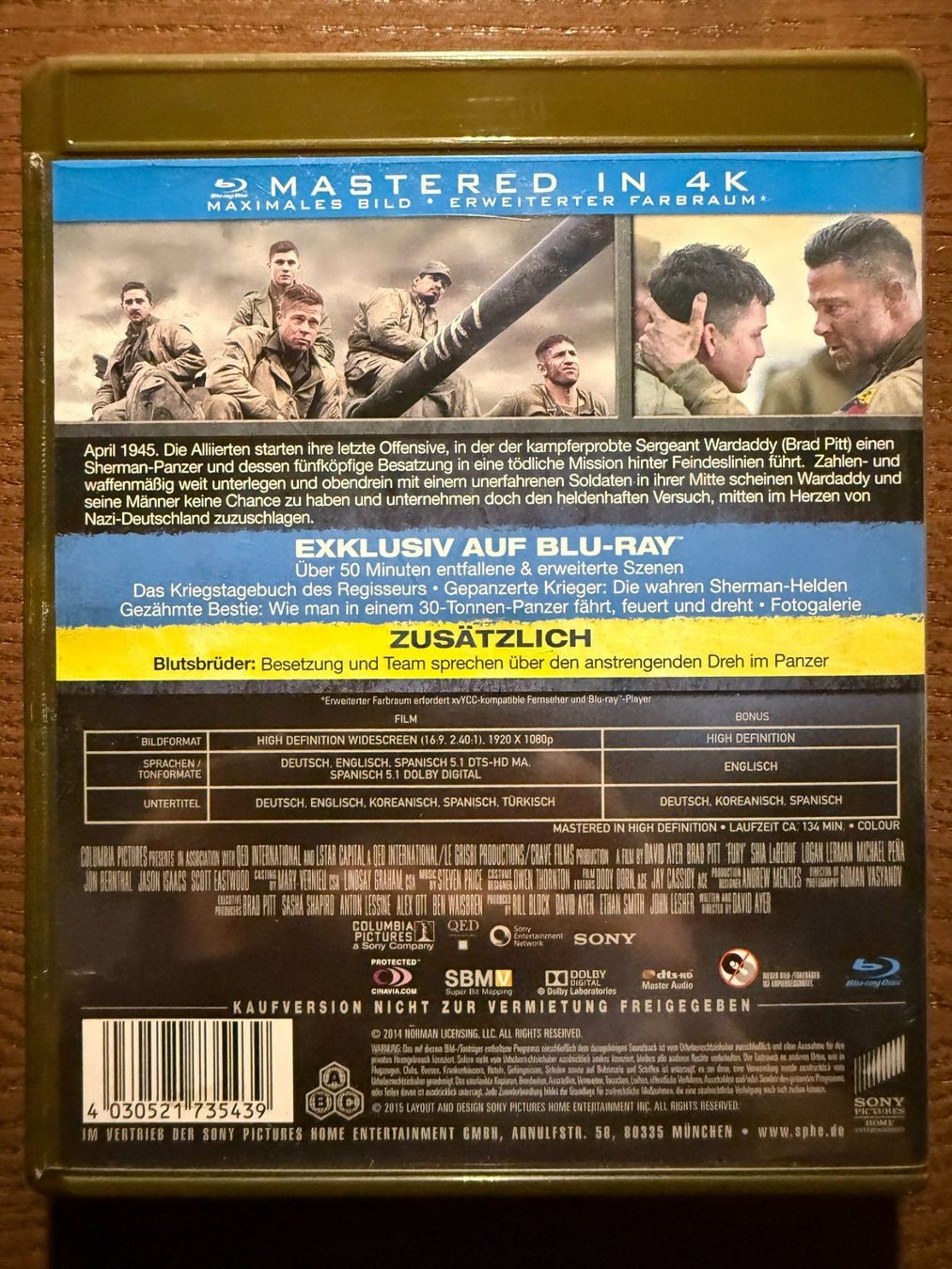 Tutti i DVDs: Herz aus Stahl – Usato da Zürich venduto da Blu-ray_ZH 1