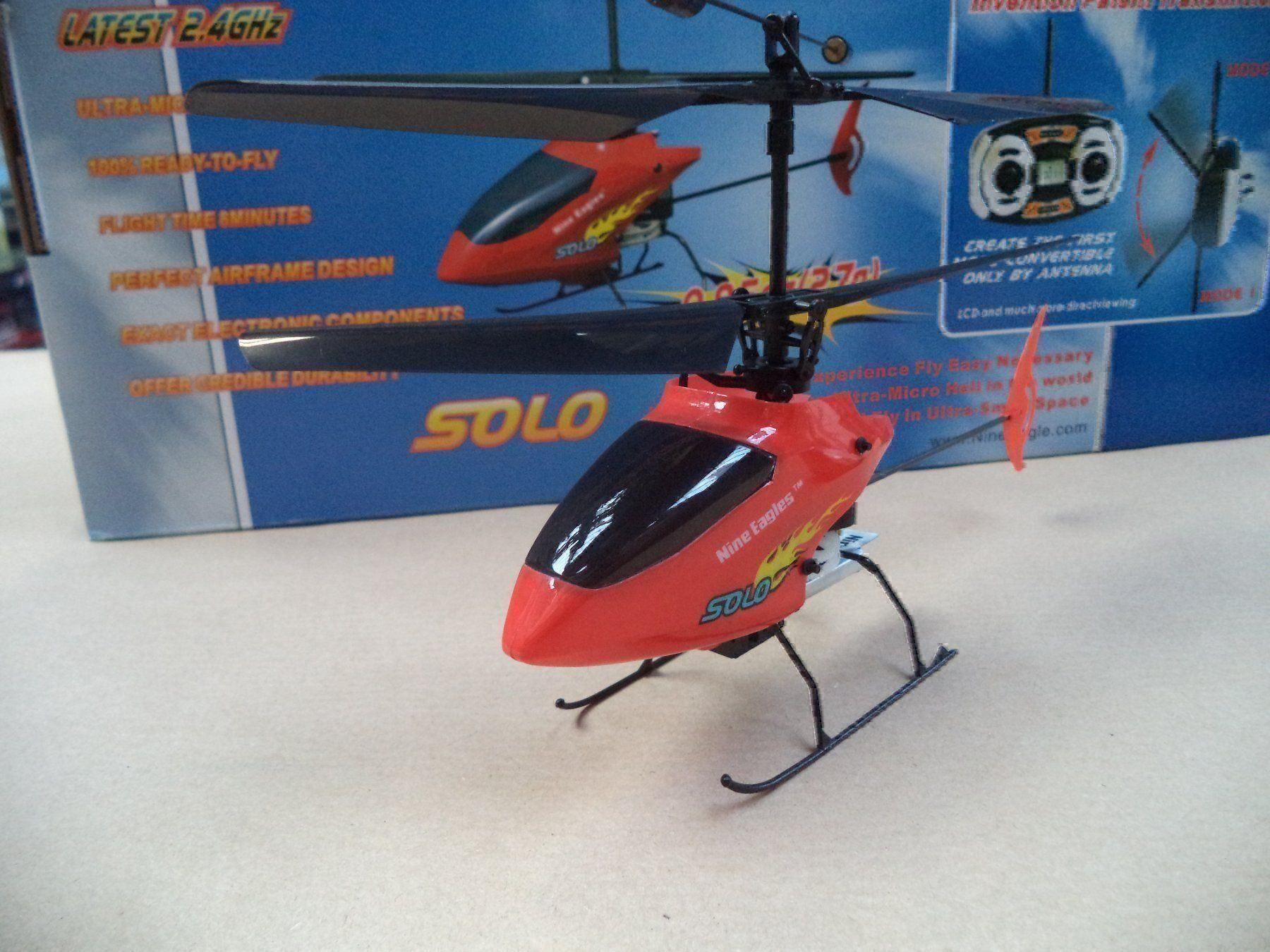 Modellismo RC: Nine Eagles Solo Pro 4Kanal Heli – Nuovo e nell'imballaggio originale da Rieden AG venduto da Wirth03 1