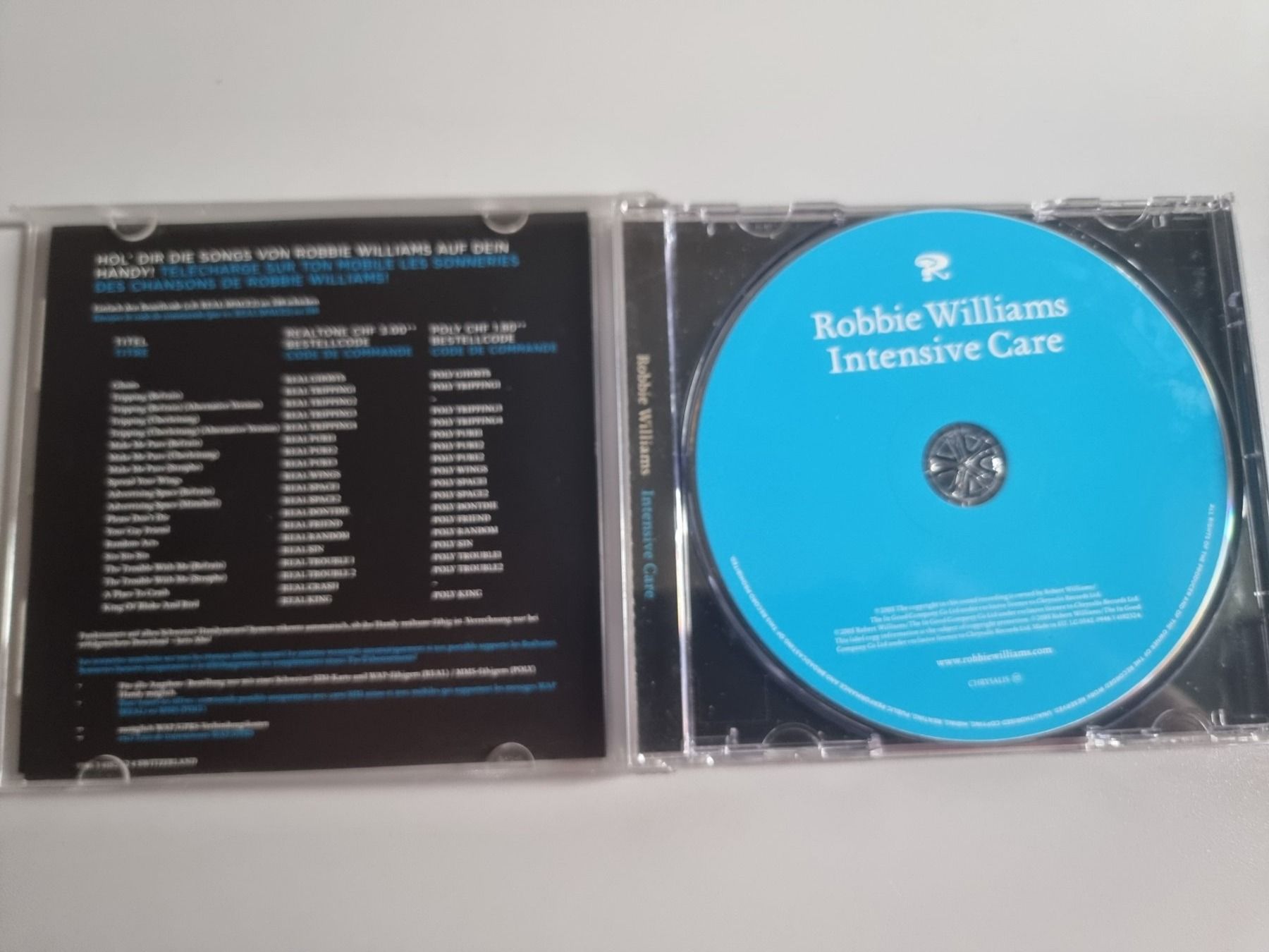 CD: CD Robbie Williams - Intensive Care, Aktion ab 1.-- Fr. – Usato da Schaffhausen venduto da Kellerrassel 2