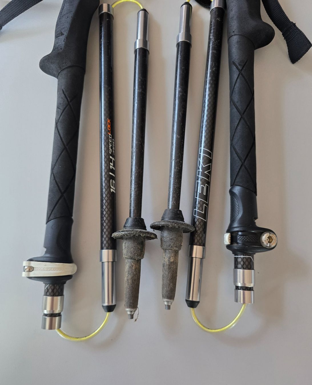 Bastoncini da trekking: Wanderstöcke Faltbar / Carbon – Usato da Thal venduto da thezoom 5