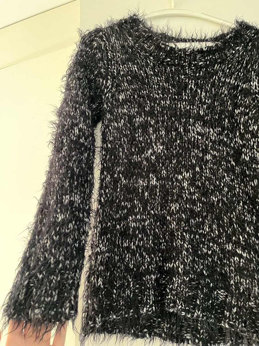 Maglioni & Felpe: Schwarzer Flausch-Pullover, Gr. S-M, ideal für den Winter! – Usato da Gockhausen venduto da Lali013 1