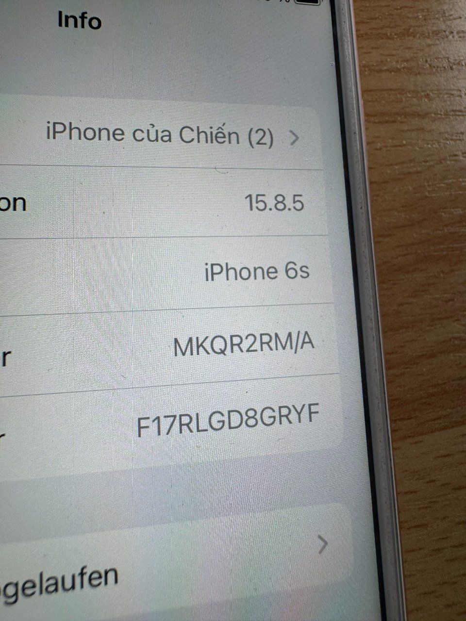 Apple Telefoni cellulari / Smartphones: iPhone 6S – Usato da Matzendorf venduto da BTCSwisswatcher 3
