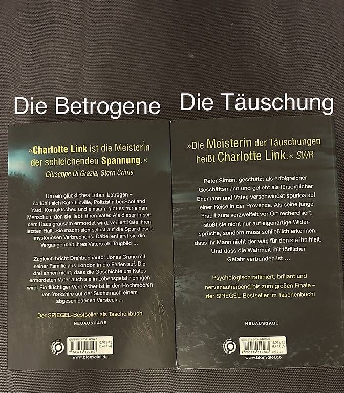 Livres: Charlotte Link-Kriminalromane  – D'occasion à Riniken par sel_p98d 2