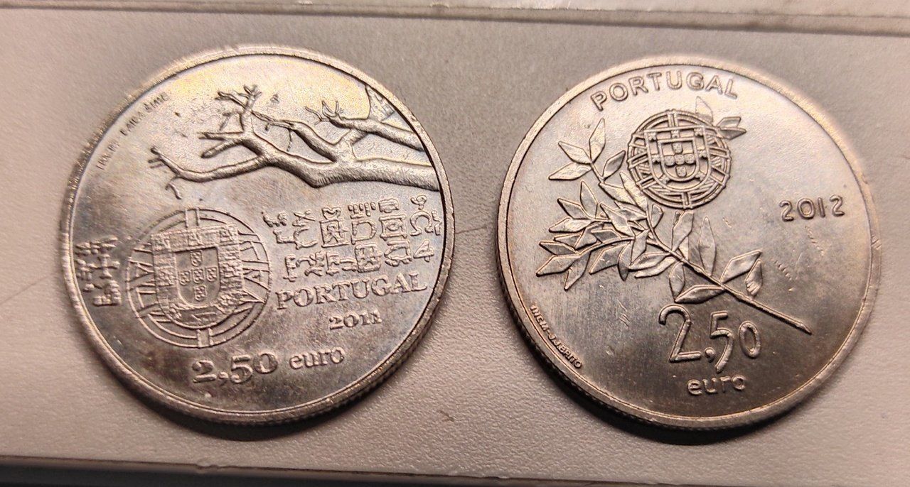 Alle Münzen: 2 pieces commemoratives de Portugal – Neu (gemäss Beschreibung) aus Renens VD von cla_7zv5 1