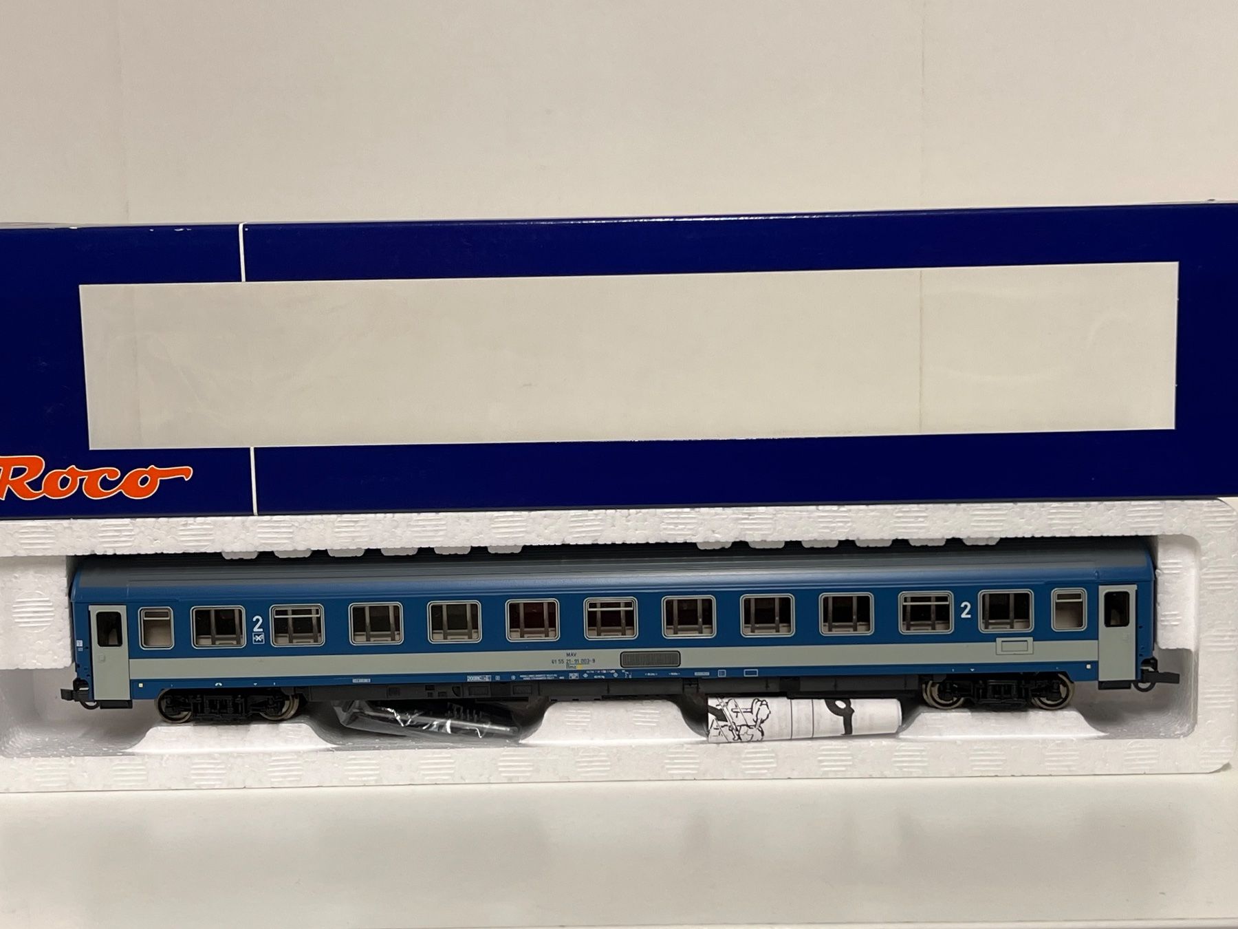 Roco Modellini di ferrovie: Roco 44497 MAV 2.Kl. H0 DC – Nuovo e nell'imballaggio originale da Neuenhof venduto da ludovicco 2