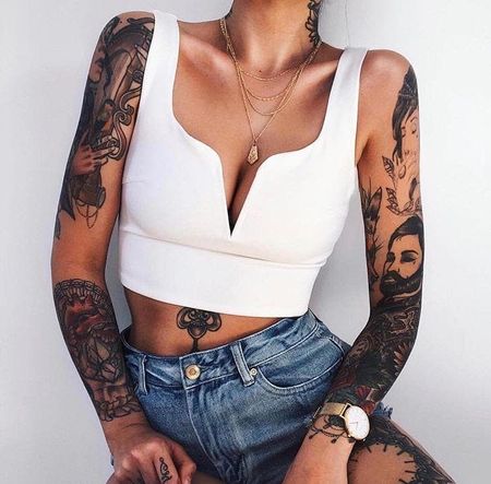 Ganz neues Top in Weiss Gr S
