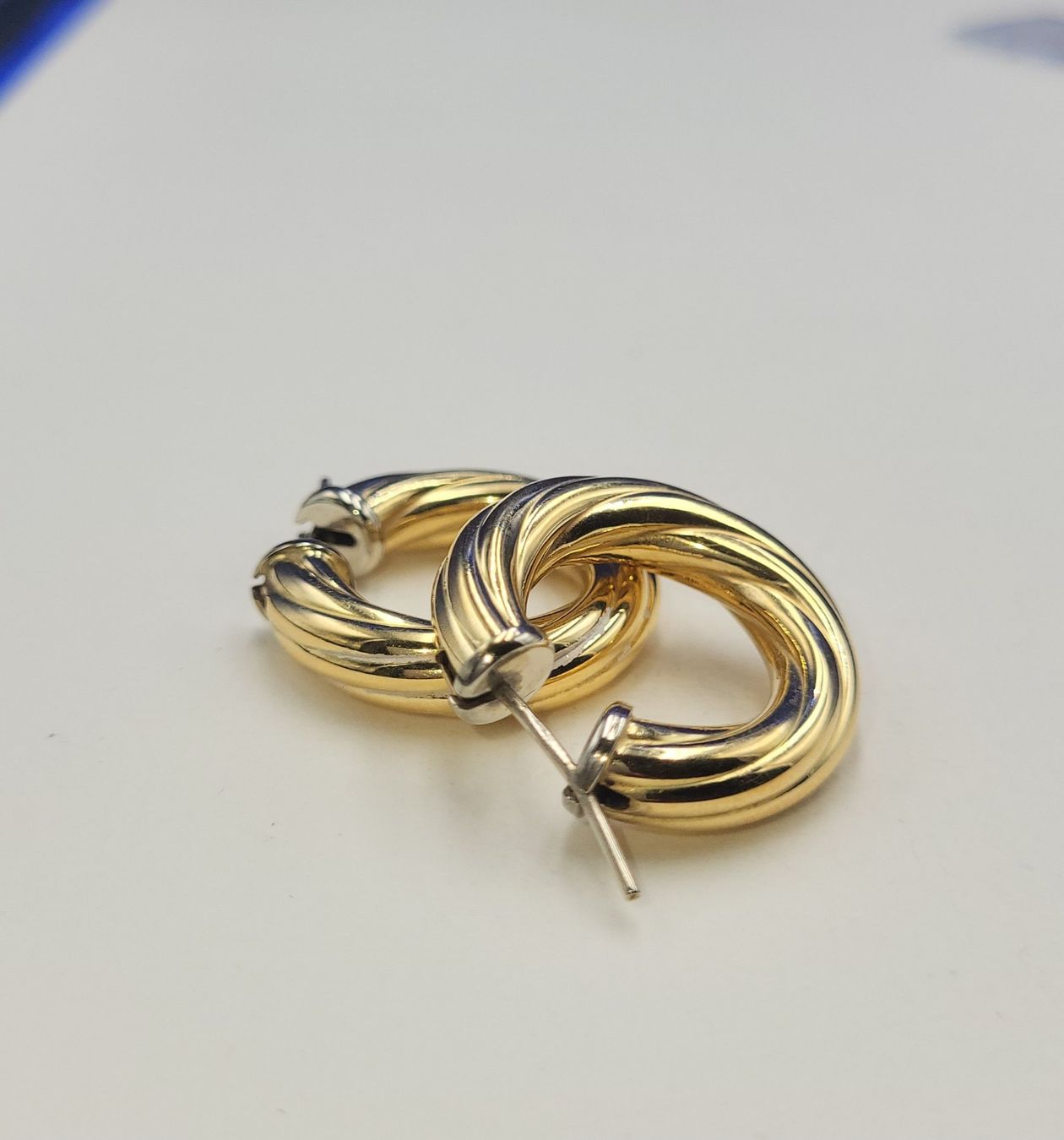 Orecchini pendenti & Orecchini a lobo: 18 Karat 750 Bicolour Gold Ohrringe – Usato da Wald ZH venduto da Aniade 8