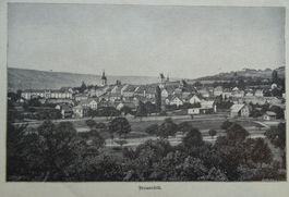 Thurgau Frauenfeld   Xylographie von 1907