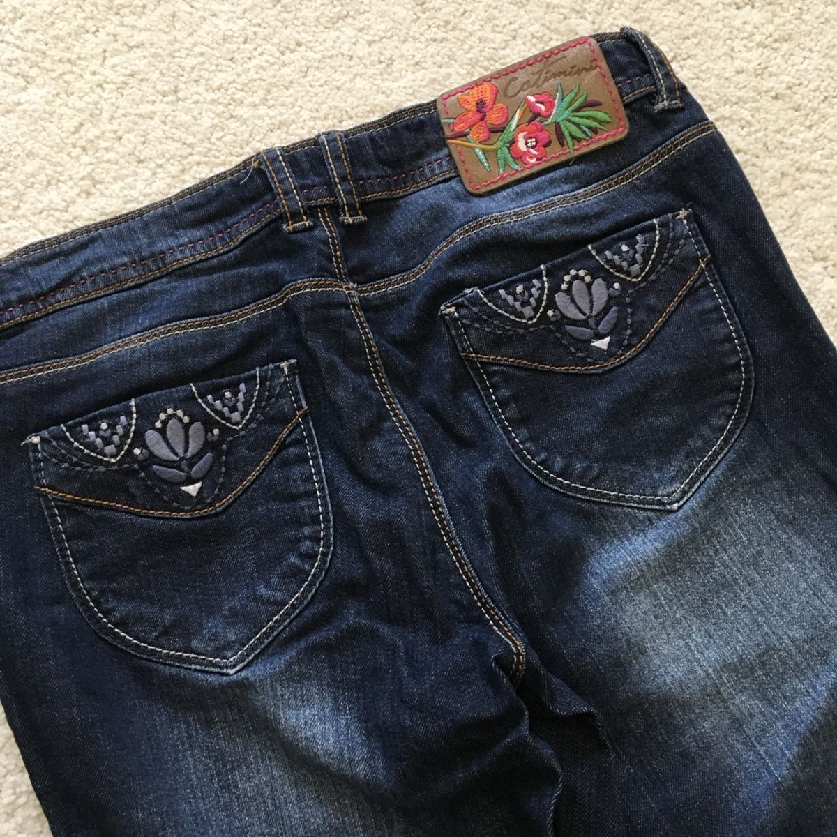 Catimini Pantaloni: Catimini Mädchen Jeans (G.152/12J) – Usato da Pfäffikon SZ venduto da Candy.Co. 3