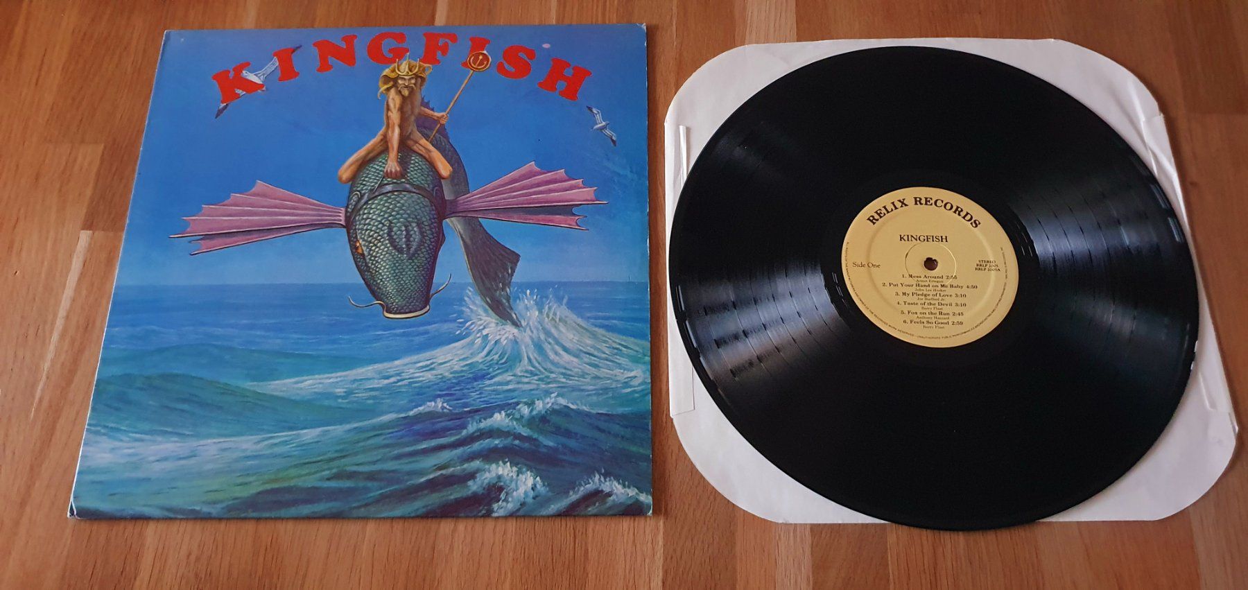 Dischi in vinile: SOUTHERN ROCK: KINGFISH, Same, USA LP, MINT- – Usato da Kreuzlingen venduto da Cdschlumpf