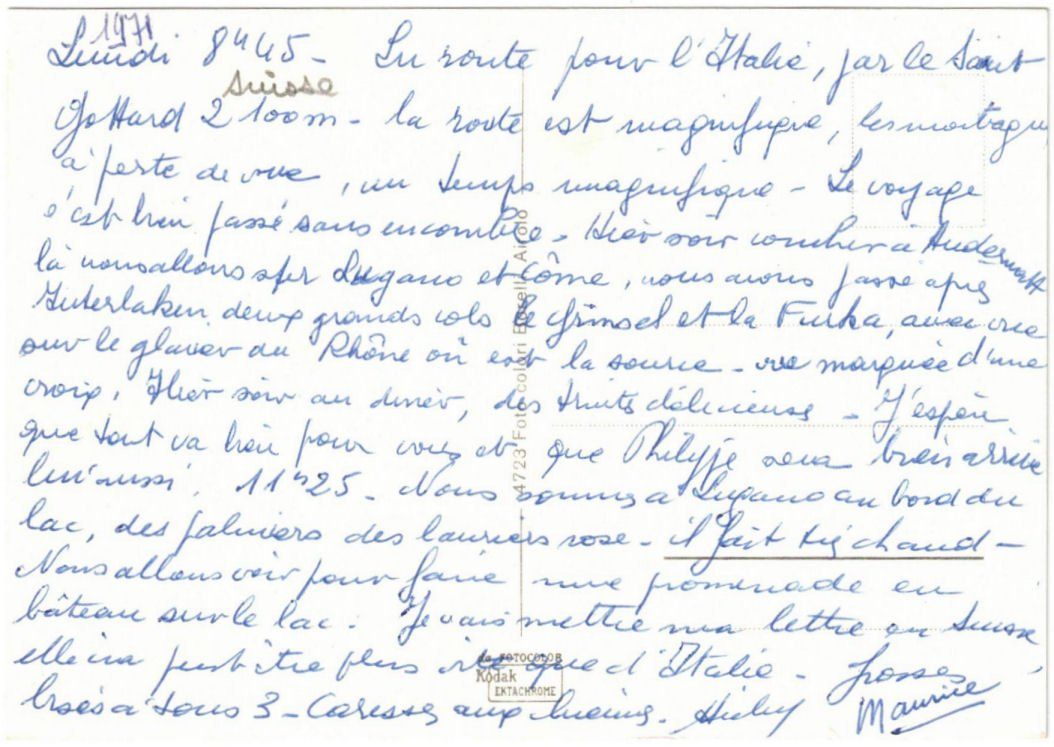 Cartoline postali: Andermatt - 6 Bild AK – Usato da Binningen venduto da Mountainrider 1