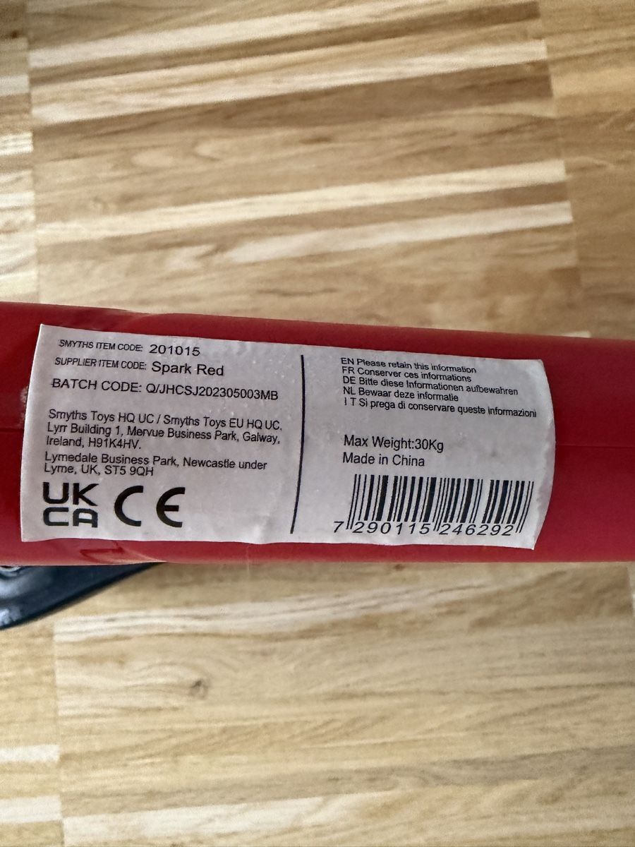 Mini Bike: Balance Bike, red, with wheel light – Usato da Zürich venduto da jbq_rhv2 3