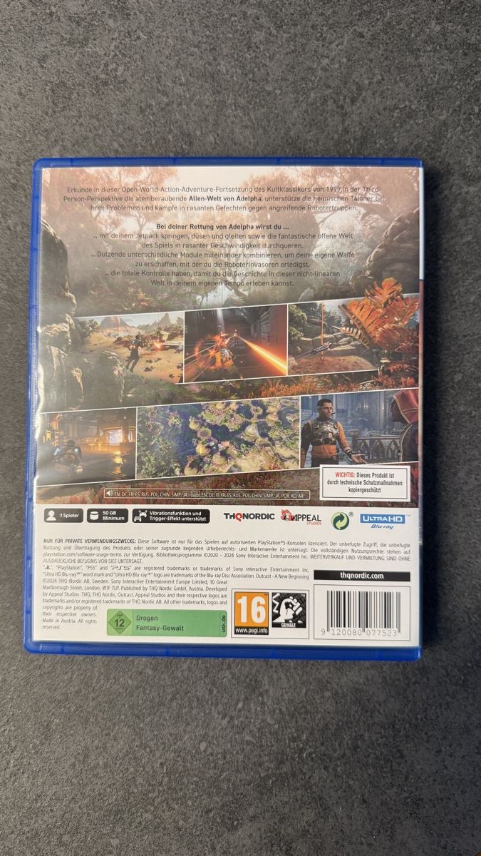 Giochi: Game PS5 Playstation 5 - Outcast A new beginning – Usato da Dübendorf venduto da lilmissprincess 1