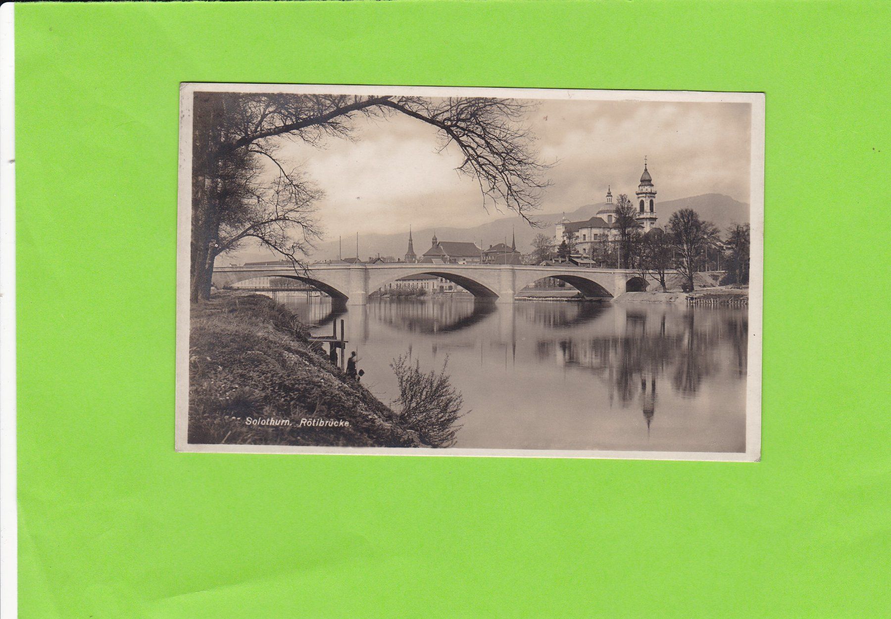 Cartoline postali: Solothurn-Rötibrücke – Usato da St. Peterzell venduto da neckertal