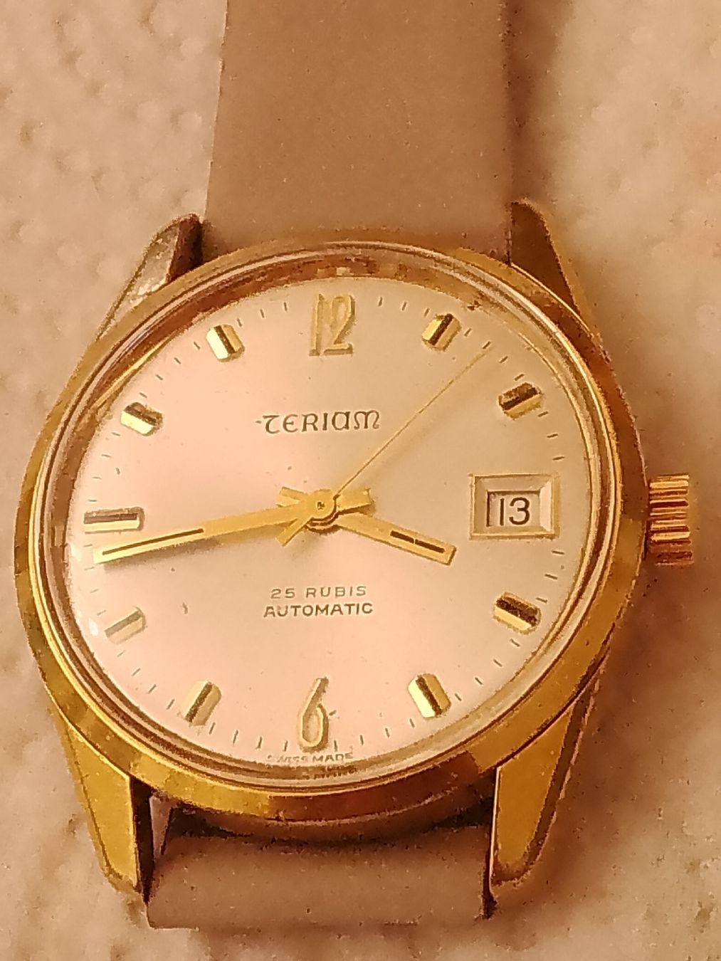 Swiss Orologi: Teriam Automatic Swiss 34 mm läuft  – Usato da Agno venduto da sam2608