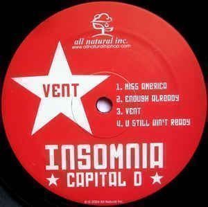 Dischi in vinile: Capital D – Insomnia LP – Usato da Bienne venduto da discogs.j 3