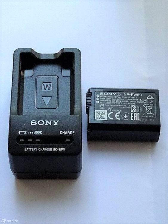 Sony Batterie: Sony ACC-TRW &  NP-FW 50 – Usato da Buttisholz venduto da rappirosen 2