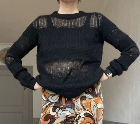 Pull en maille fine LIVIANA CONTI Taille 42