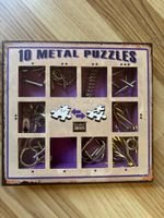 10 Metal Puzzles Eureka 3D Puzzle kniffliger Knobelspass für