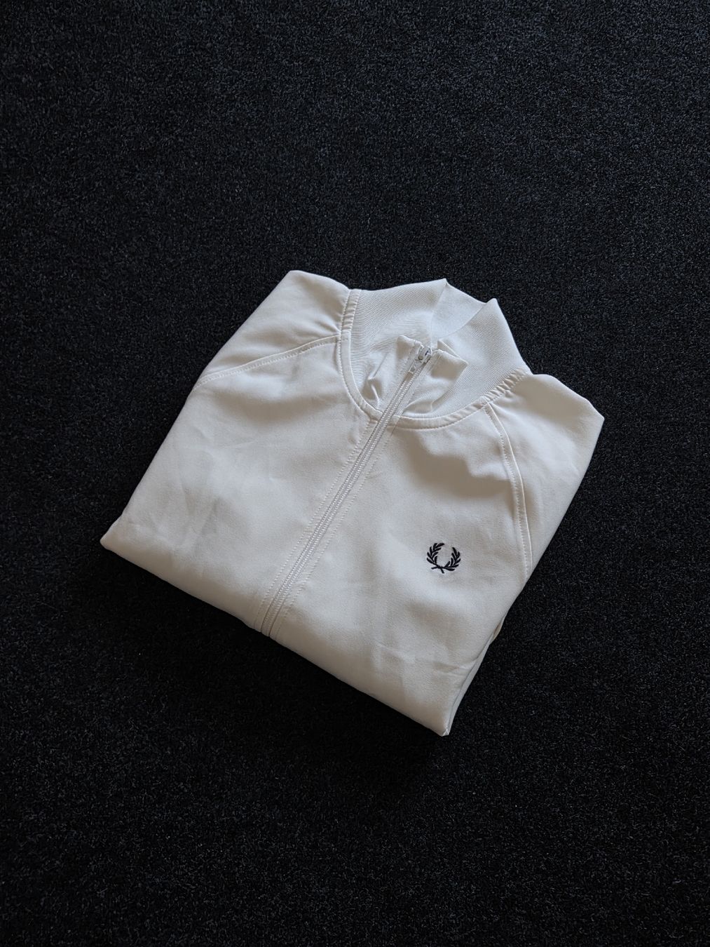 Fred Perry Giacche: Fred Perry Track Jacket / Trainingsjacke Cremeweiss – Nuovo (secondo la descrizione) da Biel/Bienne venduto da casualculture.store 5