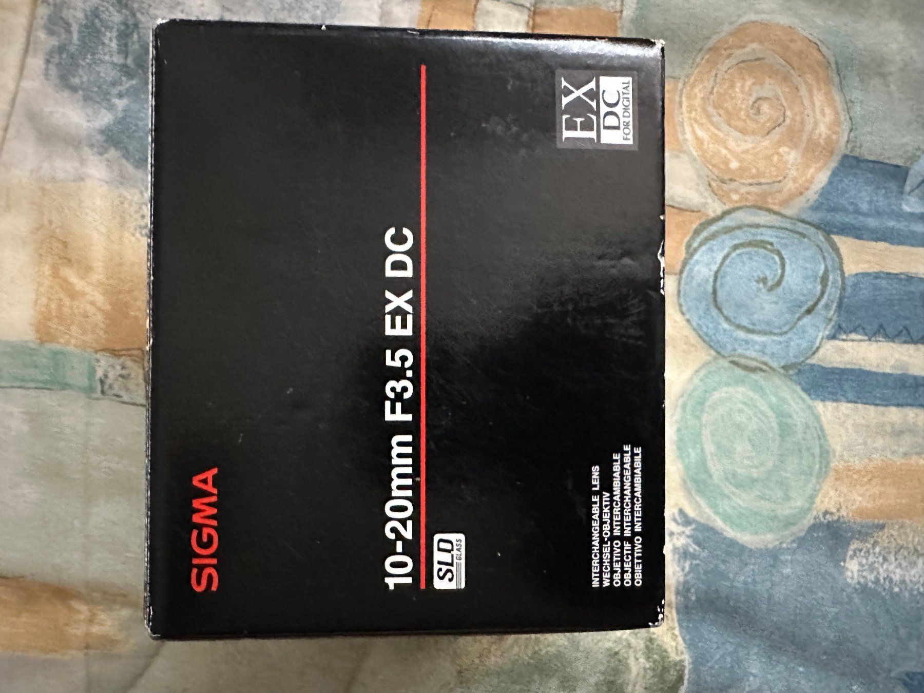 Sigma Obiettivi: Objectif Sigma pour Nikon, 10-20, F3.5, EX DC – Usato da Chene-Bourg venduto da Patlered 3