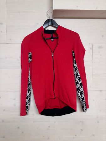 Maillot Assos Mille GT manches longues rouge – taille L