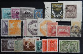 Alle Welt Lot mit alten Werten