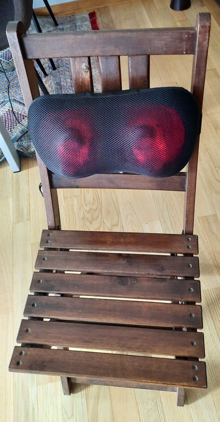 Dispositivi per massaggi: Massaggiatore CUSCINO elettrico spalla collo – Usato da Lugano venduto da Rossana11 1
