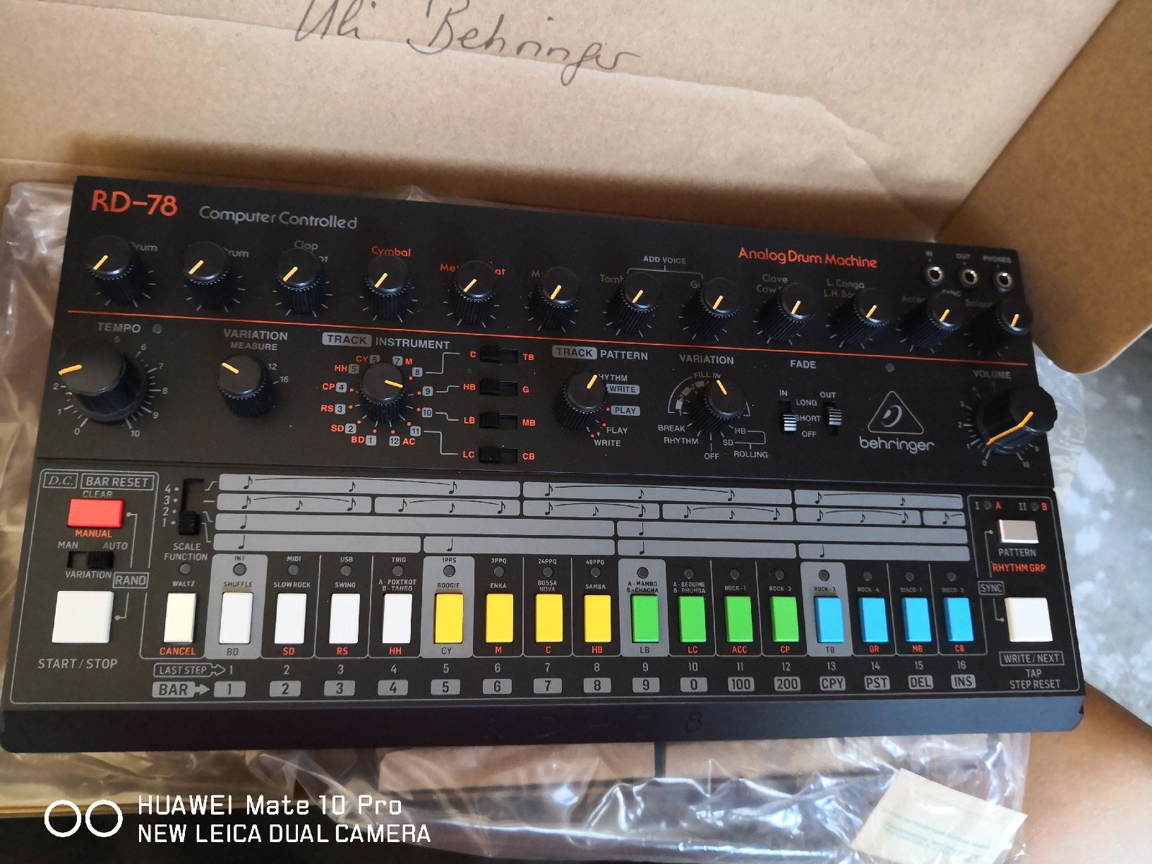 Behringer Musikinstrumente: Behringer Rd 78 – Neu (gemäss Beschreibung) aus Certara von chi_hvy8 2