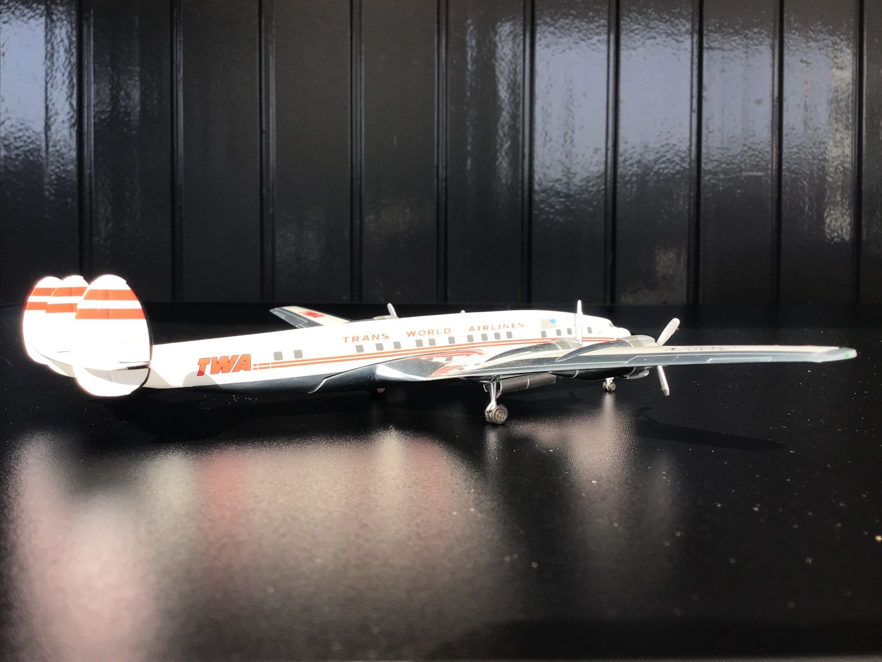 Herpa Kit di modellismo & Modellini statici: Herpa TWA Lockheed L-1649A Starliner1:200 – Usato da Männedorf venduto da Spezial-Modelle 2