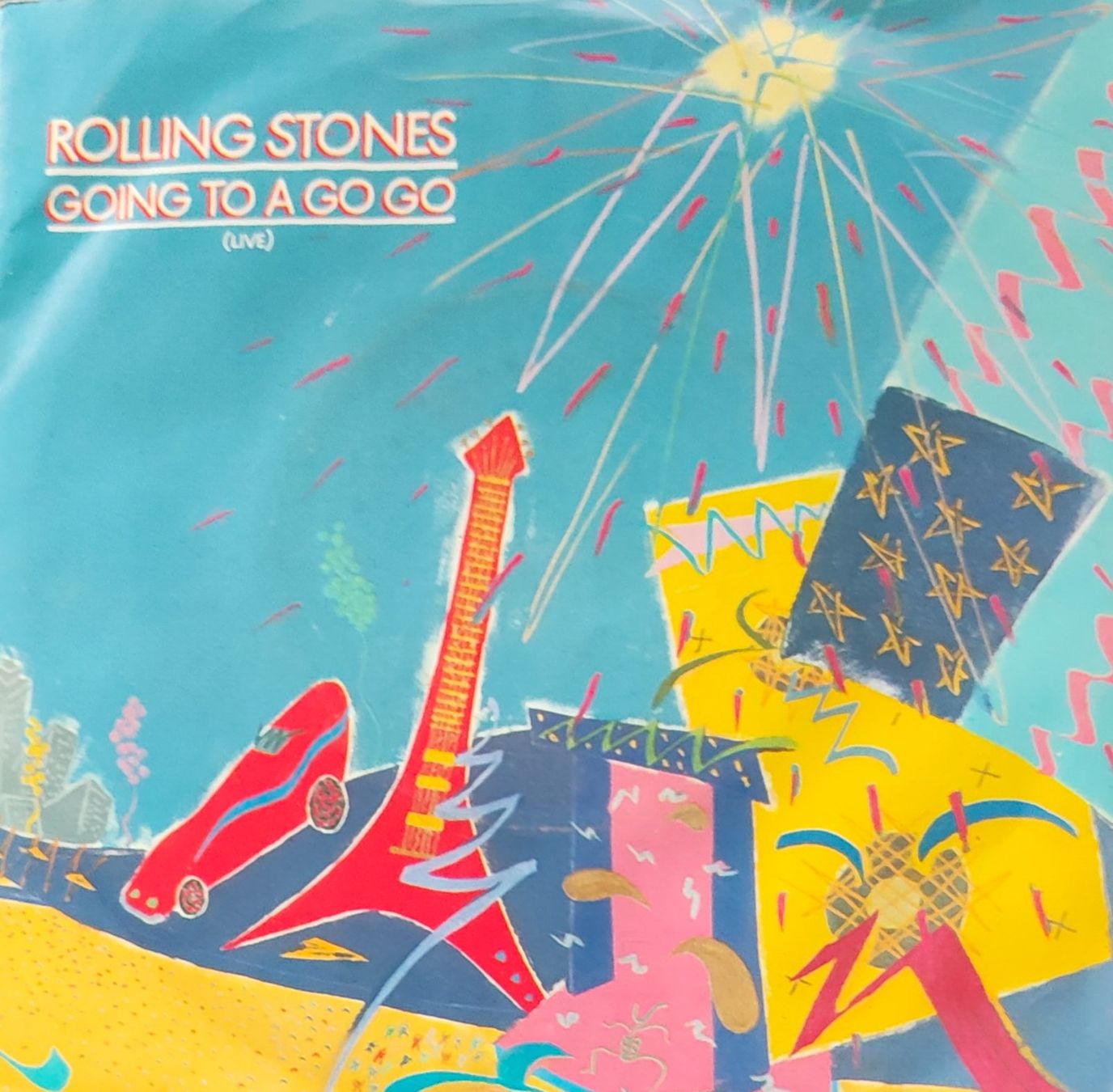 Dischi in vinile: Vinyl-Single Rolling Stones - Going To A Go Go – Usato da Langenthal venduto da Modo39