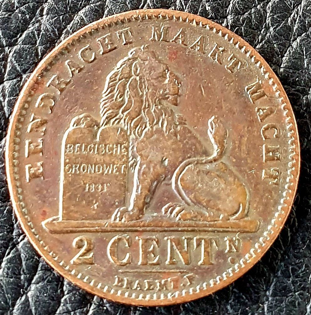 Tutti le monete: 2 Cent Belgien 1911 – Usato da Egerkingen venduto da Acc1 1
