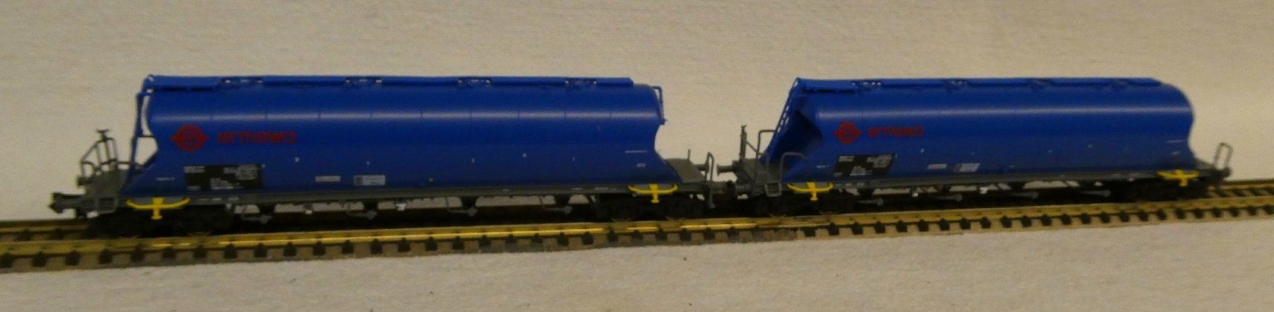 Fleischmann Modellini di ferrovie: 2 Stk Schüttgutwagen – Nuovo (secondo la descrizione) da Rupperswil venduto da Ropi03