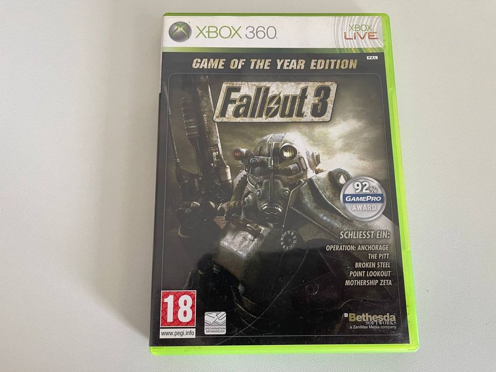 Fallout 3: GOTY, Xbox 360, Xbox One, Xbox Series X | Kaufen auf Ricardo