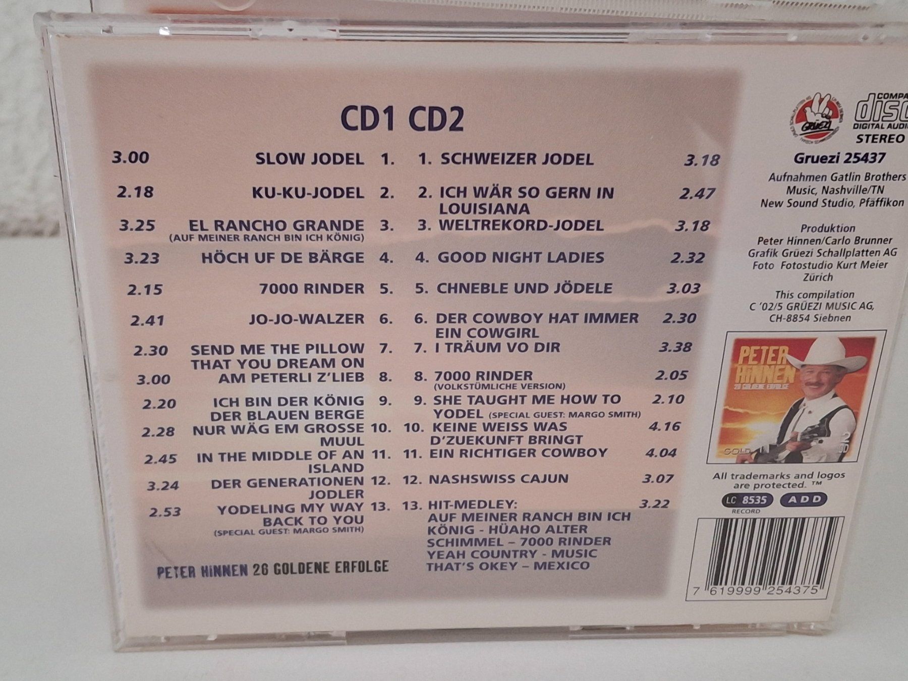 CD: 2CD Peter Hinnen - 26 Goldene Erfolge – Usato da Aarberg venduto da Jackup1 1