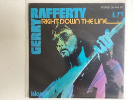 Gerry Rafferty Single - Right Down The Line