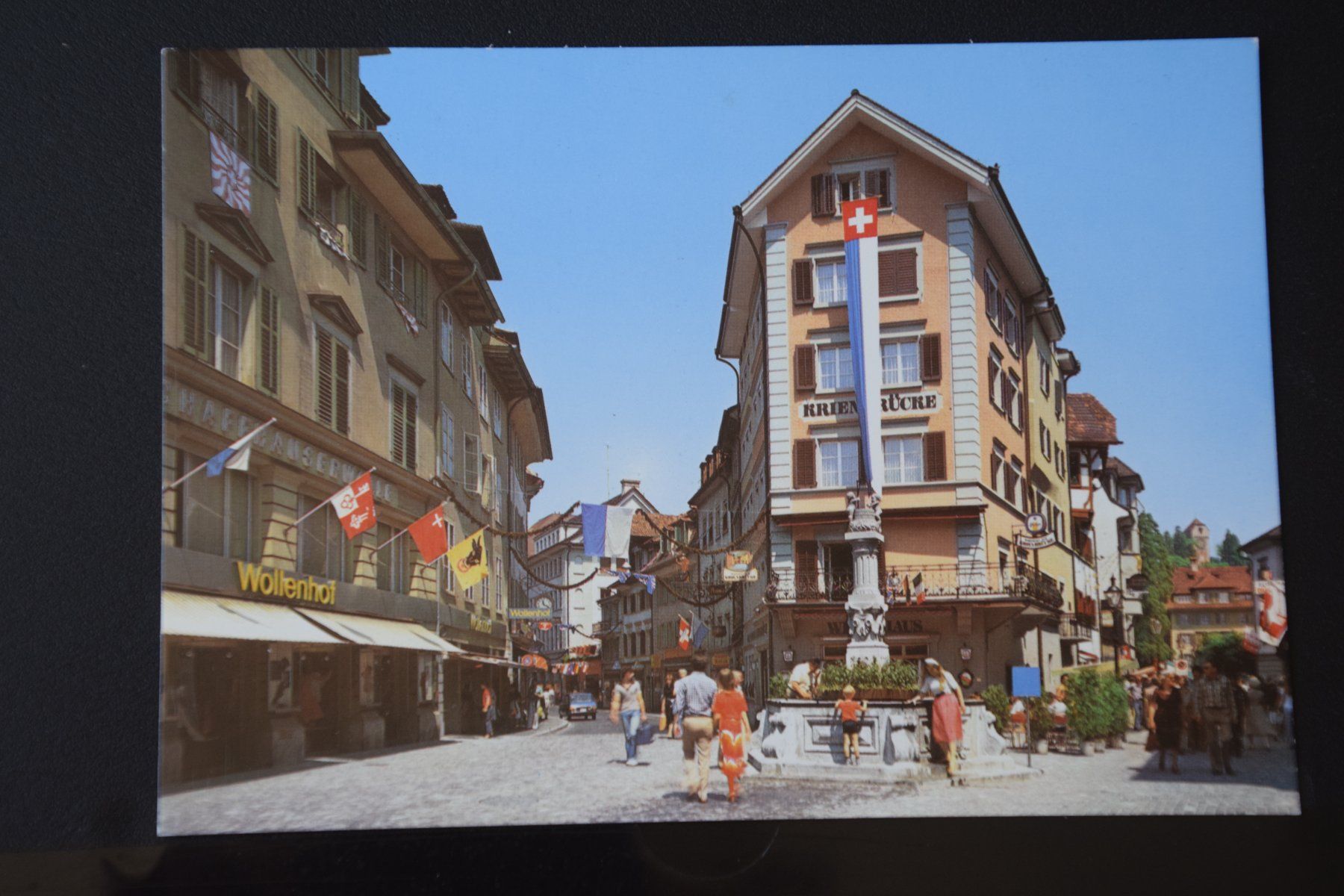 Cartoline postali: AK Luzern, Restaurant Krienbrücke – Usato da Luzern venduto da CH2018